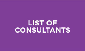 List of Consultants Overview