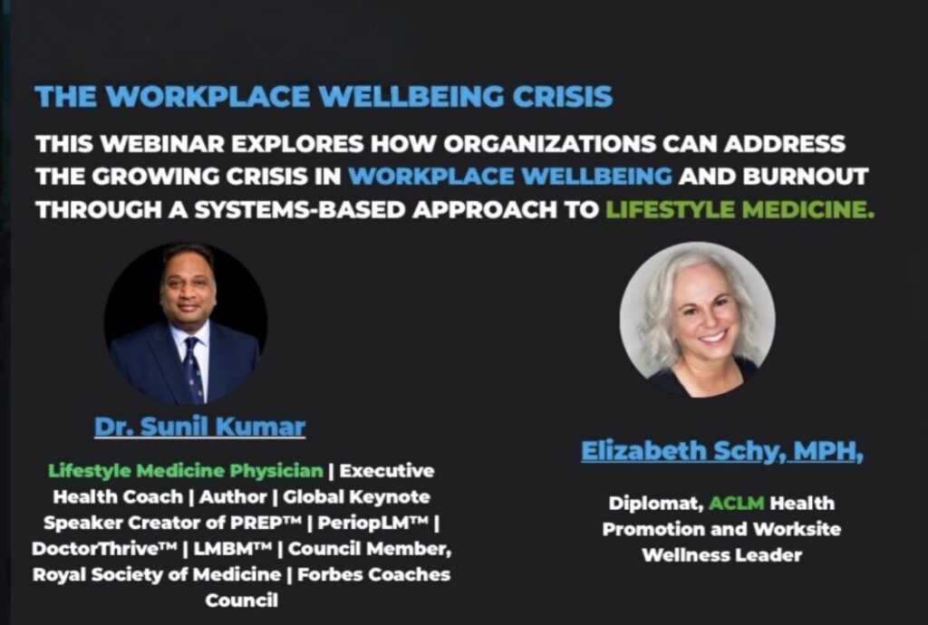 The Workplace Wellbeing Crisis: A Systems-Based Lifestyle Medicine Approach to Burnout Prevention and Organizational Resilience